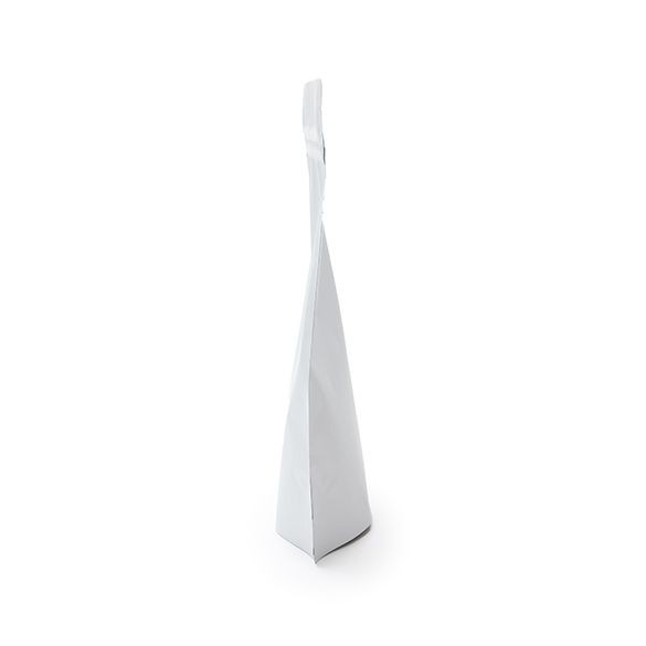 Stand Up Pouches Matt White 15x9x23.2cm | 312 grams with hang hole (100 pieces) [ZBGM7MWH]