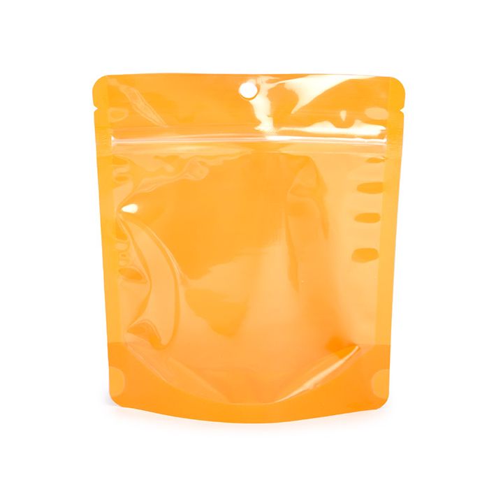 Stand Up Pouches Neon Orange 15,9x6,4x14,6 cm (100 pieces) [ZBGNSHZOR]