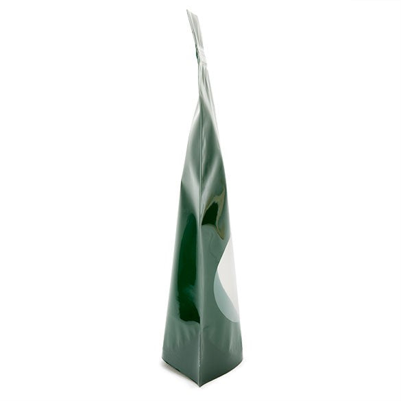 Stand Up Pouches Green with oval Window 17x9x28.5cm | 340 grams (100 pieces) [ZBGO4HG]