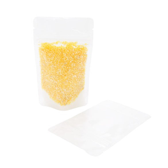 Stand Up Pouches Rice Paper Transparent/White 7.9x5.1x13cm | 28 grams (100 pieces) [ZBGR1WC]