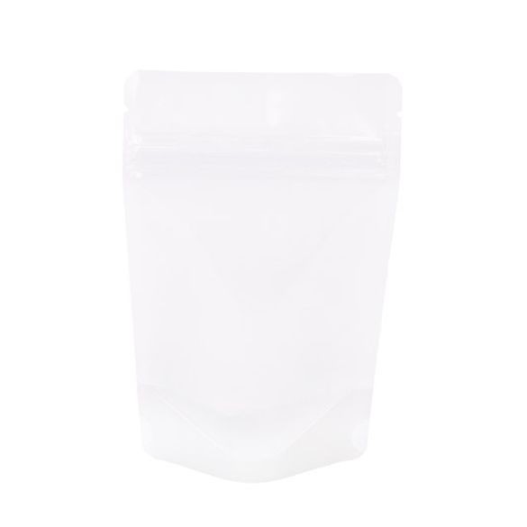 Stand Up Pouches Rice Paper Transparent/White 10.2x6x15.2cm | 57 grams (100 pieces) [ZBGR2WC]