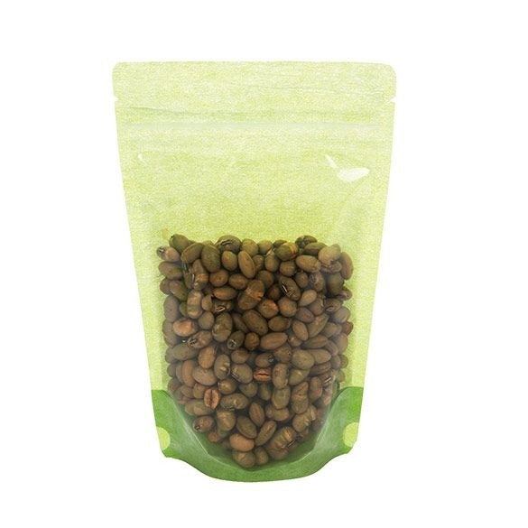 Stand Up Pouches Rice Paper Transparent/Green 13x7.9x20.6cm | 113 grams (100 pieces) [ZBGR3GRC]