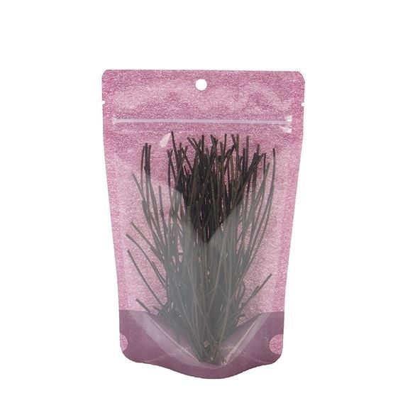 Stand Up Pouches Rice Paper Transparent/Purple 13x7.9x20.6cm | 113 grams (100 pieces) [ZBGR3HP]