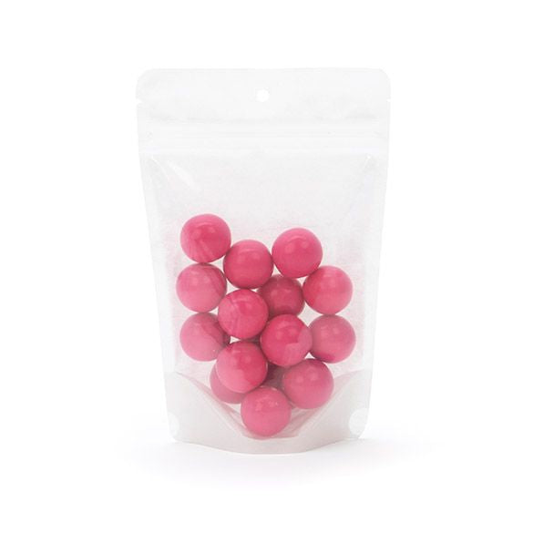 Stand Up Pouches Rice Paper Transparent/White 11.9x7.6x18.4cm | 114 grams (100 pieces) [ZBGR46WC]