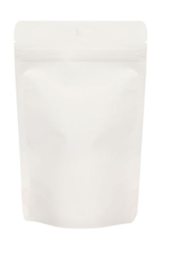 Stand Up Pouches White Kraft 13x8x20.5 cm | 113 grams