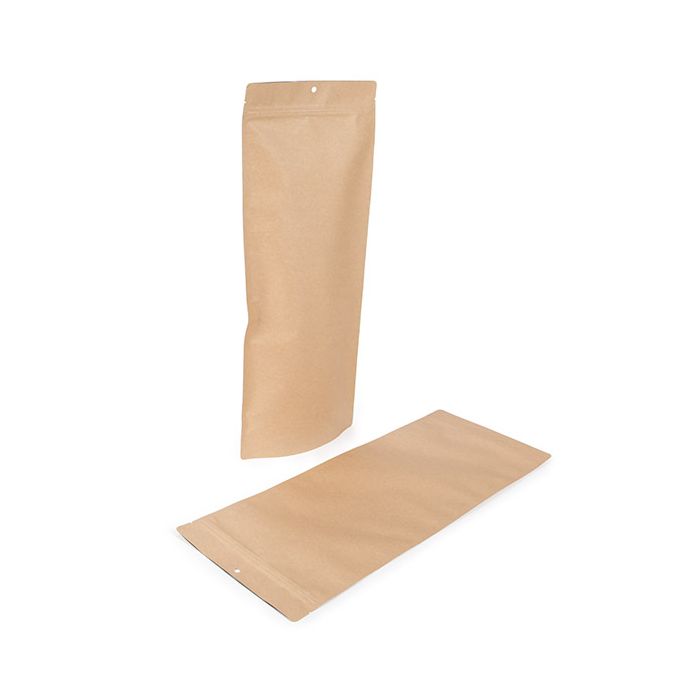 Stand Up Pouches Kraft 17,8x6x43,2 cm (100 pieces) [ZBGSK3N]