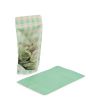 Stand Up Pouches Kraft/Pastel Green Plaid 13x7,9x20,6 cm (25 pieces) [ZBGSW3GR]