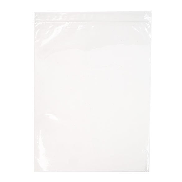 Grip Seal Bags with Vent-hole 25.5x33cm Crystal Clear PP 50 micron (100 pieces) [ZC1013V]