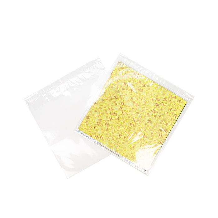 Grip Seal Bags 33x33cm Crystal Clear PP 50 micron