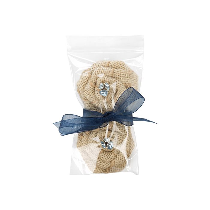 Grip Seal Bags with Vent-hole 7.5x12.5cm Crystal Clear PP 50 micron (100 pieces) [ZC35V]