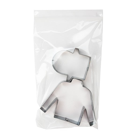 Grip Seal Bags 15x25.5cm Crystal Clear PP 50 micron (100 pieces) [ZC610]