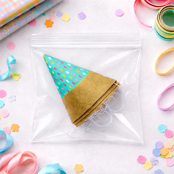 Grip Seal Bags 15x15cm Crystal Clear PP 50 micron (100 pieces) [ZC66]