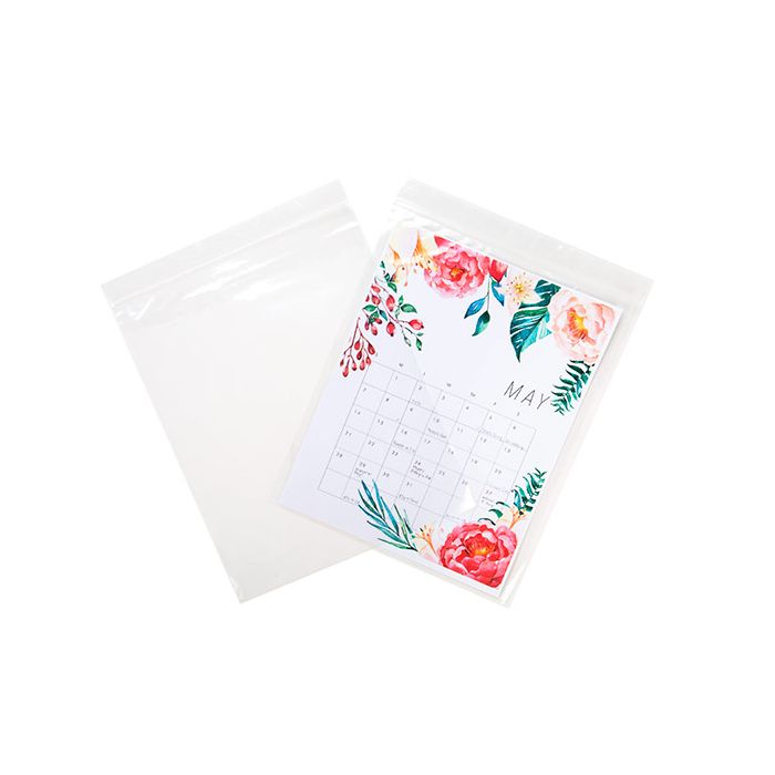 Grip Seal Bags 20x25cm Crystal Clear PP 50 micron