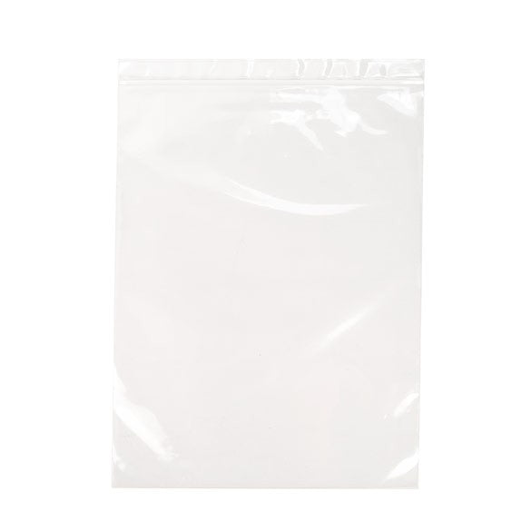 Grip Seal Bags with Vent-hole 23x30.5cm Crystal Clear PP 50 micron (100 pieces) [ZC912V]