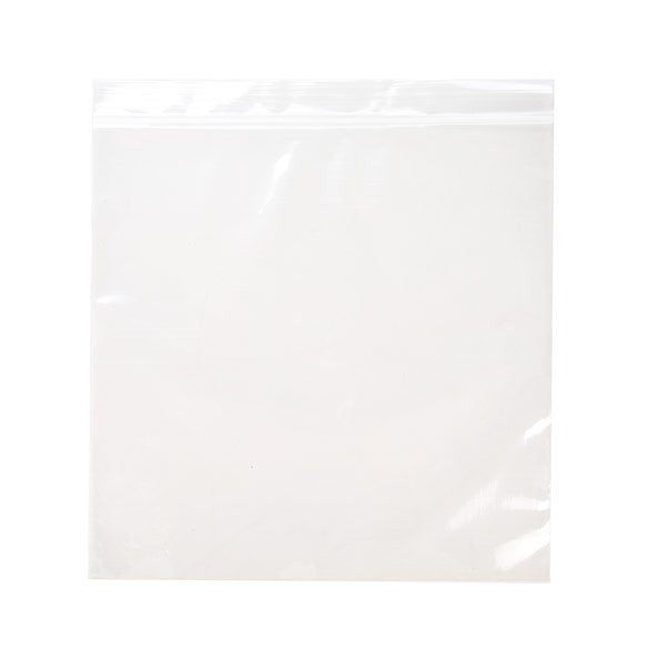 Grip Seal Bags 23x23cm Crystal Clear PP 50 micron (100 pieces) [ZC99]