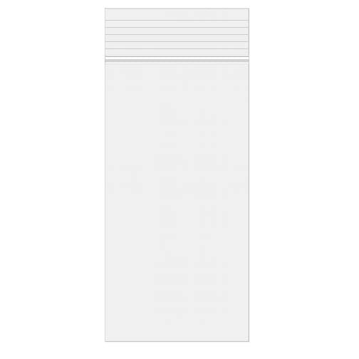 Grip Seal Bags 7.5x30.5cm PE 50 micron (100 pieces) [2PE312]