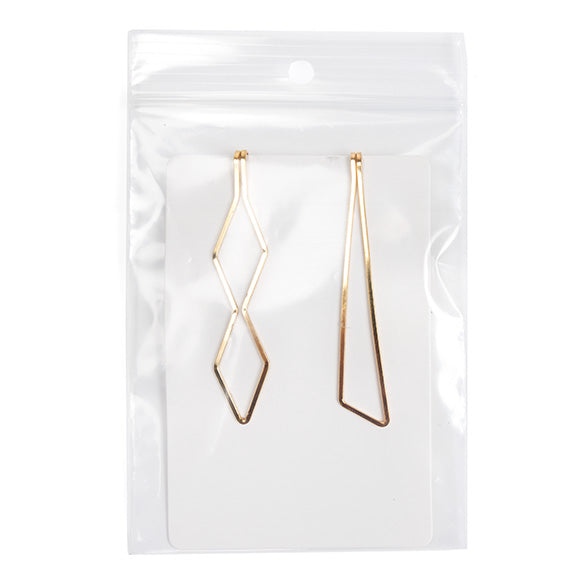 Grip Seal Bags with Hang hole 7.5x10cm PE 50 micron (100 pieces) [2PR34]