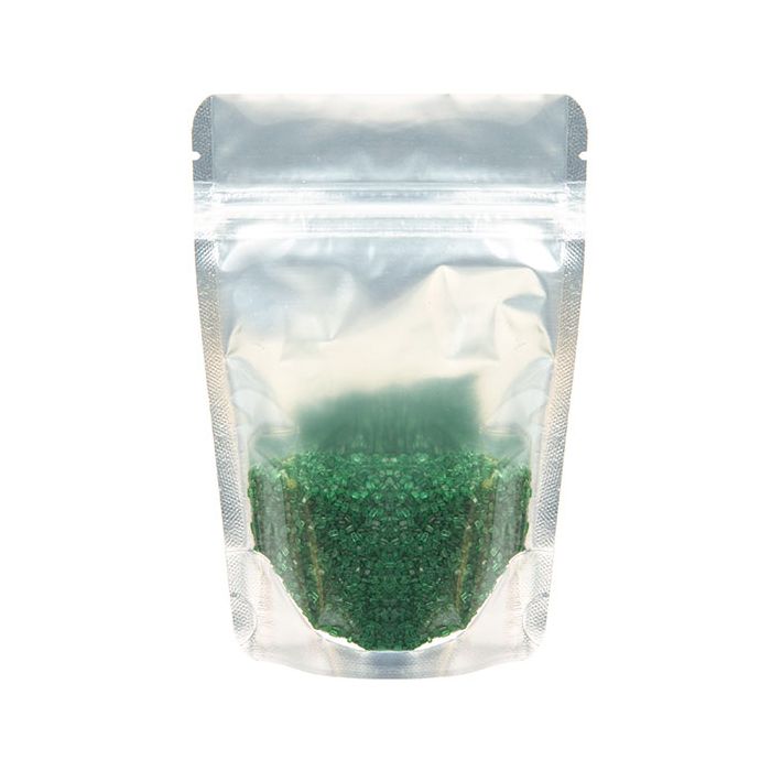 Stand Up Pouches Transparent/Silver 10x6x15cm | 57 grams (100 pieces) [ZBGS2]