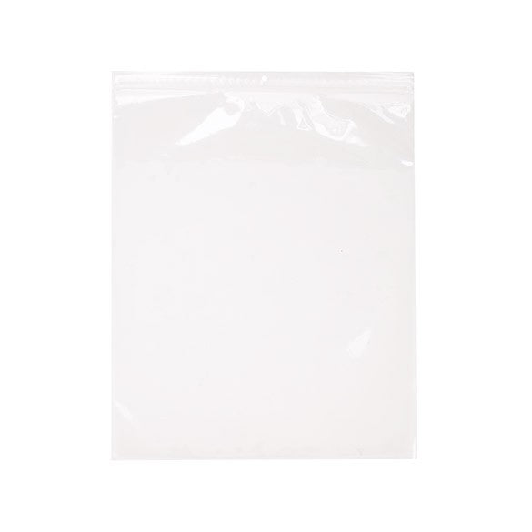 Grip Seal Bags with Hang hole 30.5x38cm Crystal Clear PP 50 micron (100 pieces) [ZR1215]