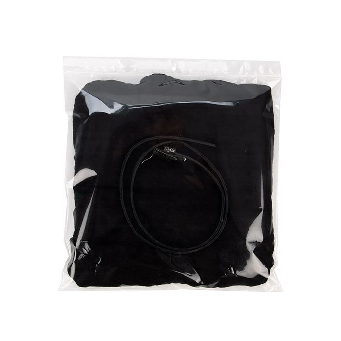 Grip Seal Bags with Hang hole 32x32cm Crystal Clear PP 50 micron