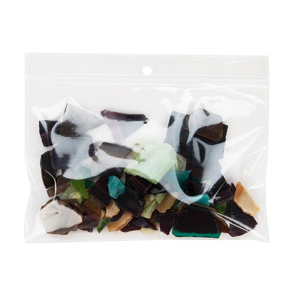 Grip Seal Bags with Hang hole 15x10cm Crystal Clear PP 50 micron (100 pieces) [ZR64]