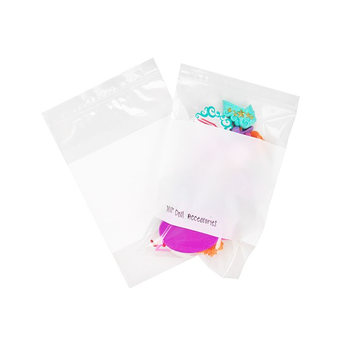 Grip Seal Druckverschlussbeutel – 200g / 50 Mikron, Klar, Wiederverschließbar