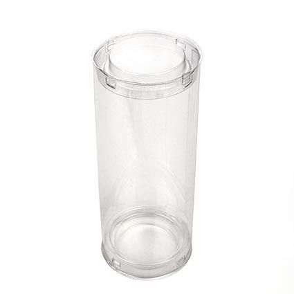 Crystal Clear Tube Kit, Round Shaped 6.4 x 6.4 x 15.4 cm (25 pieces) [CTRS26]