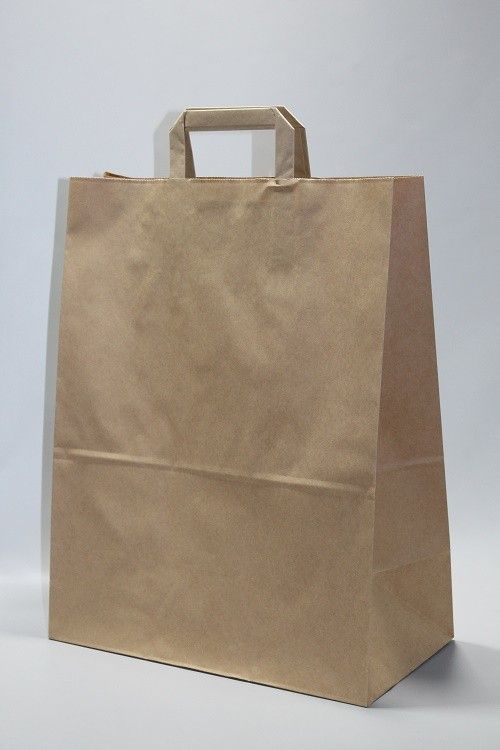 Paper Bags Brown Kraft 70 g/qm 22x11x36 cm (50 pcs) [PADB7036]