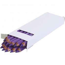 edu jumbo coloured pencils, violet, thickness 10 mm, lead 6,25 mm, 12 pc/ 1 pack [HOB-408044]