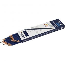 edu drawing pencil, hardness 4B, 12 pc/ 1 pack [HOB-620174]