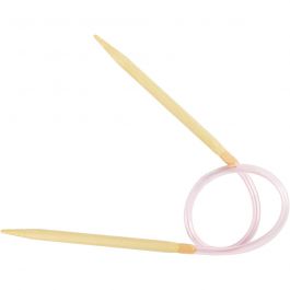 Circular Knitting Needle, no. 6, L: 40 cm, 1 pc [HOB-422750]
