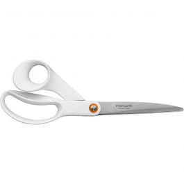 General Purpose Scissors, white, L: 24 cm, right, 1 pc [HOB-1020414]