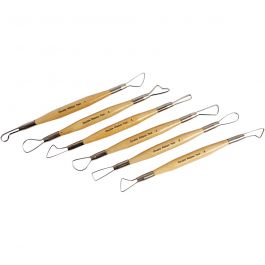 Ribbon Tool Set, sharp edges, L: 20 cm, 6 pc/ 1 pack [HOB-10306]