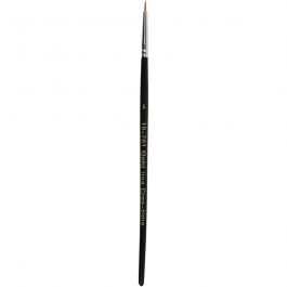 Gold Line Brushes, no. 1, L: 17 cm, W: 3 mm, round, 12 pc/ 1 pack [HOB-10701]