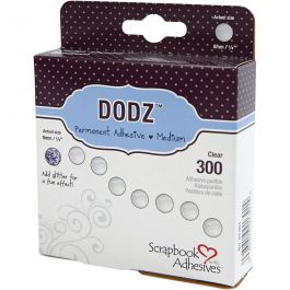 Dodz Adhesive Dots, D 8 mm, thickness 0,5 mm, medium, 300 pc/ 1 pack [HOB-11567]