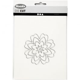 Die Cut, flower, D 0,5-8 cm, 1 pc [HOB-11781]