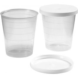 Pot with lid, 30 ml, 75 pc/ 1 pack [HOB-13172]
