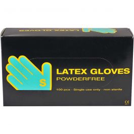 Latex Gloves, size small , 100 pc/ 1 pack [HOB-13222]
