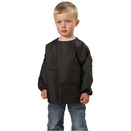 Painting coat, black, L: 41 cm, size 2-3 years, 1 pc [HOB-13790]