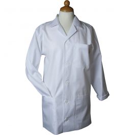 Painting Apron, white, L: 81 cm, size medium , Sleeve Length: 59 cm , 1 pc [HOB-13902]
