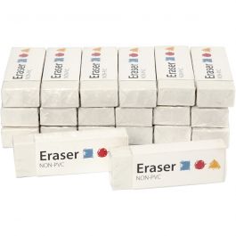 Eraser, size 62x22x10 mm, 20 pc/ 1 pack [HOB-14132]