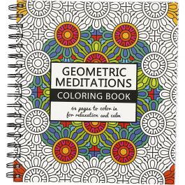 Mindfullness Colouring Book, geometric, size 19,5x23 cm, 64 , 1 pc [HOB-19264]