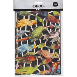 Vintage Die-Cuts, birds, 16,5x23,5 cm, 2 sheet/ 1 pack [HOB-19361]