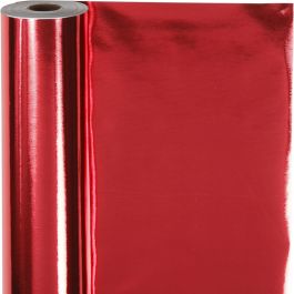 Wrapping Paper, red, W: 50 cm, 65 g, 100 m/ 1 roll [HOB-19988]