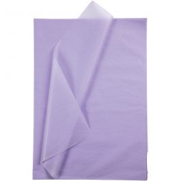 Tissue paper, light lilac, 50x70 cm, 14 g, 10 sheet/ 1 pack [HOB-200890]