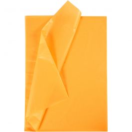 Tissue paper, yellow, 50x70 cm, 14 g, 10 sheet/ 1 pack [HOB-200900]