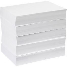 Drawing paper, white, A4, 210x297 mm, 80 g, 5x500 sheet/ 1 pack [HOB-20420]