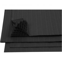 Honeycomb paper, black, 28x17,8 cm, 8 sheet/ 1 pack [HOB-20501]