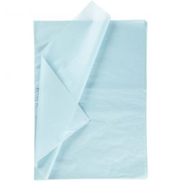 Tissue Paper, light blue, 50x70 cm, 14 g, 25 sheet/ 1 pack [HOB-20814]