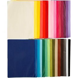 Tissue paper, A4, 210x297 mm, 14 g, 30x10 sheet/ 1 pack [HOB-20914]